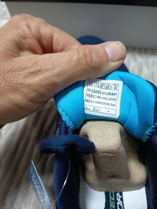 Zapatillas Skechers Hombre Azul