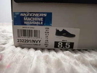 Zapatillas Skechers Hombre Azul