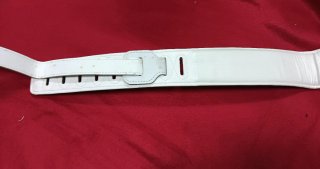 Correa de guitarra blanca Tiger
