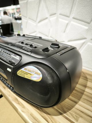 Radio CD Cassette Panasonic RX-DS10 Negro