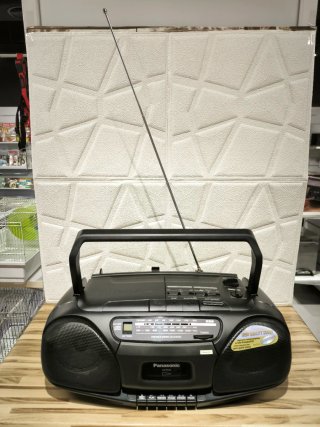 Radio CD Cassette Panasonic RX-DS10 Negro