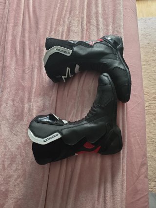 Botas Alpinestars Talla 45 Negras Rojas