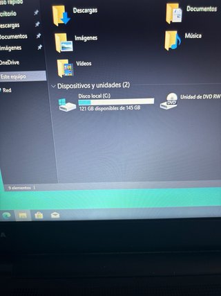 Portátil Toshiba i5 Negro