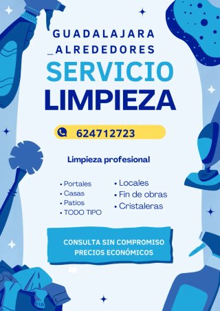 SE ACE TODO TIPO DE LIMPIEZA