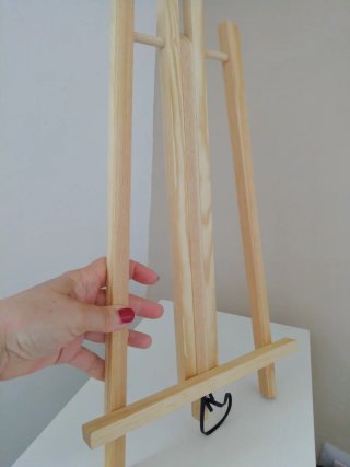 Cavalletto per dipingere in legno