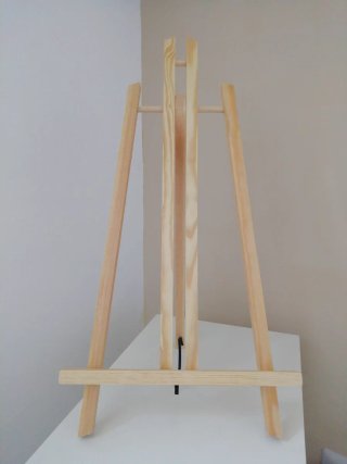 Cavalletto per dipingere in legno