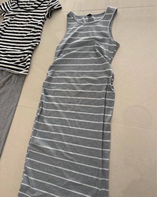 Ropa premamá: 2 vestidos y 2 pantalones 2 camiseta