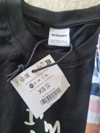 Camisetas Algodón Talla XS Nuevas