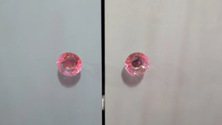 Pomos originales diamante rosa