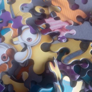 Puzzle Minions Crazy Shapes Junior 160 piezas