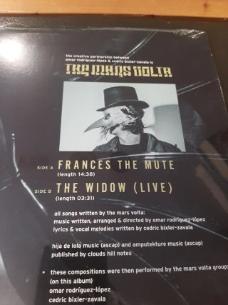 Vinilo The Mars Volta Frances The Mute RSD