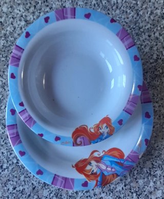 Piatti Winx in porcellana da collezione