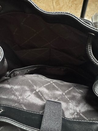 Mochila Michael Kors Original Negra y Roja