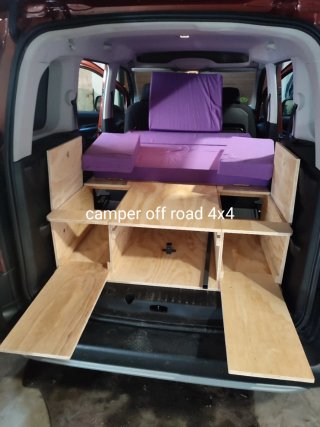 Kit Camper Caddy, Berlingo, Kangoo