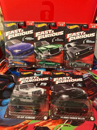 Hot Wheels Fast & Furious serie 1