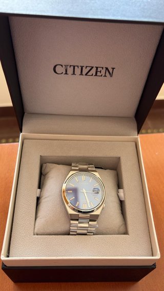 Citizen Tsuyosa Automático - Mostrador Azul