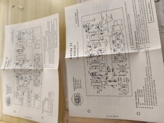 Lote Prontuario Válvulas Radio y Esquemas