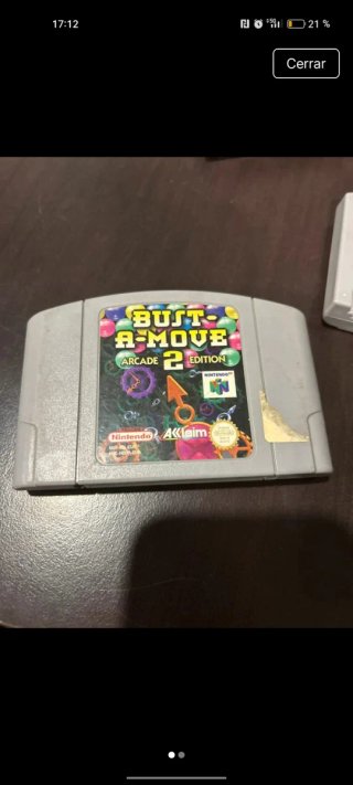 Bust a Move 2. Nintendo 64. PAL eur. Arcade