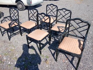 Conjunto Sillas Chippendale Antiguas
