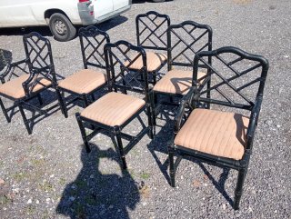 Conjunto Sillas Chippendale Antiguas