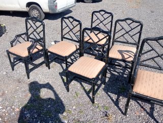Conjunto Sillas Chippendale Antiguas