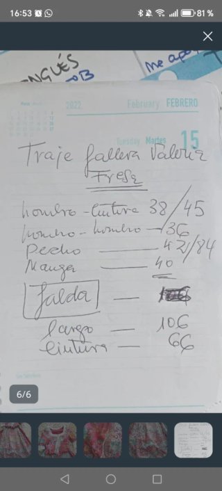 Traje de fallera