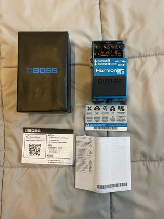 Boss PS-6 Harmonist Pedal Armonizador Pitch Shifte