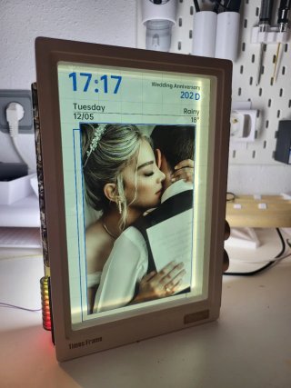 Divoom Time Frame Pantalla Digital sin casi uso.