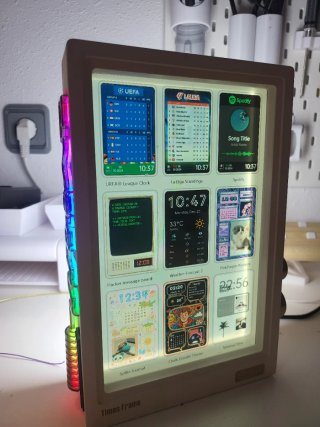 Divoom Time Frame Pantalla Digital sin casi uso.