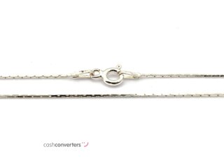 cadena plata 925mm 20cm