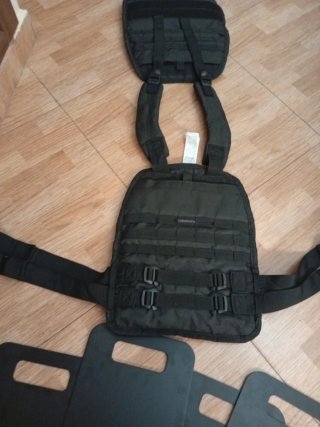 Chaleco táctico brutal con pesas 1kg