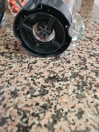 Vaso de licuadora de vidrio