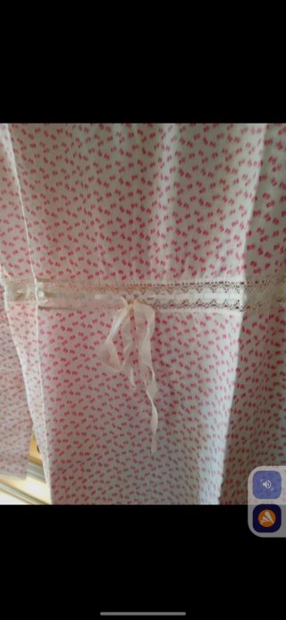 Camicia da notte rosa vintage