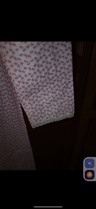 Camicia da notte rosa vintage