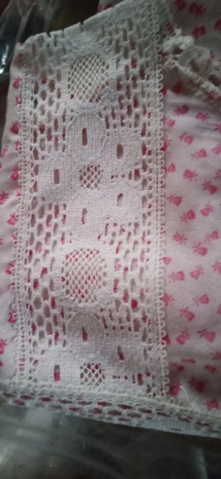 Camicia da notte rosa vintage