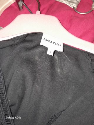 Camisa Bimba y Lola Negra Ligera