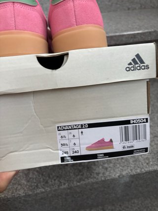 Zapatillas Adidas rosas y verdes
