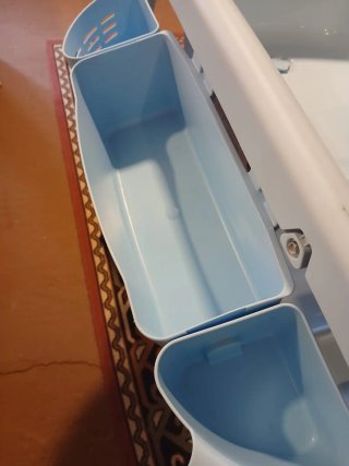 Bañera bebé Chicco azul con soporte