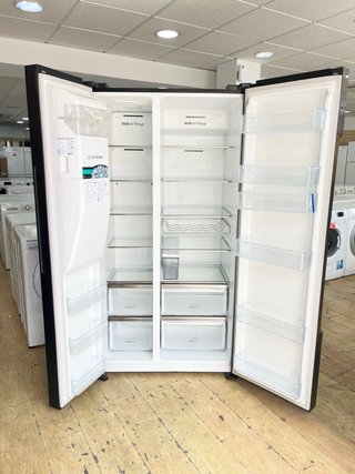 FRIGORÍFICO AMERICANO HISENSE NEGRO 177CM. ENVÍO