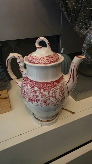 La Cartuja de Sevilla Vajilla Roja