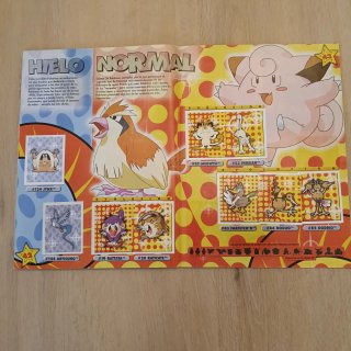 Álbum y Póster Pokémon Merlin.