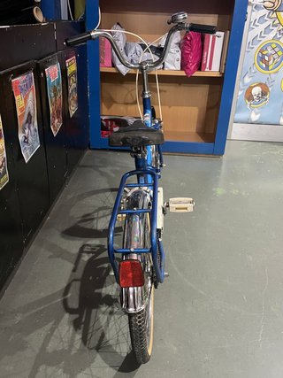 Bicicleta Orbea Plegable Vintage Azul
