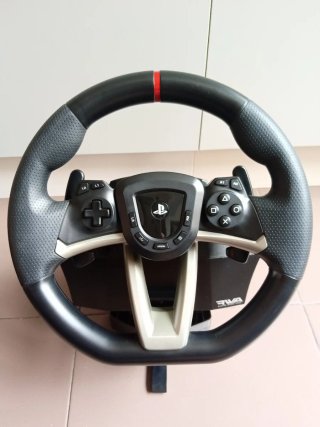 Volante y Pedales de Carreras Apex, PS5-PS4 y PC