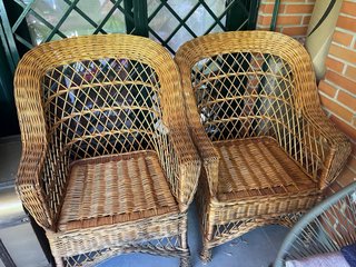 Silla de mimbre