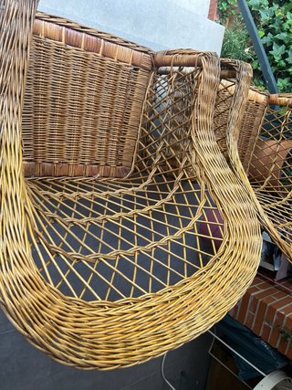 Silla de mimbre