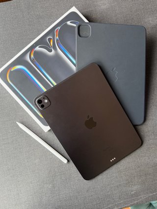 iPad Pro M4 256GB Wifi Gris/Plata + funda + pencil