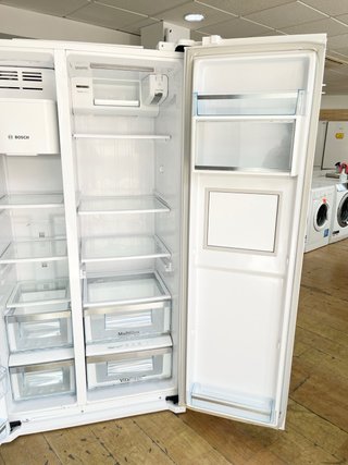 FRIGORÍFICO AMERICANO BLANCO BOSCH 177CM NOFROST