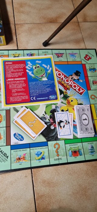 Lote 4 Juegos de Mesa Infantiles: Monopoly, Cluedo