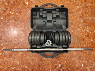 Set Mancuernas Ajustables 30kg