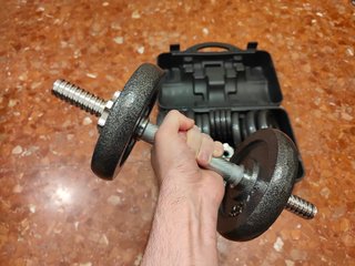 Set Mancuernas Ajustables 30kg